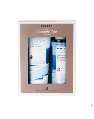 Korres kg santorini vine gift set