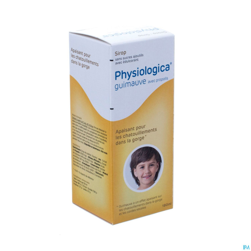 Physiologica guimauve sirop 180ml