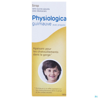Physiologica guimauve sirop 180ml