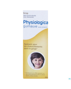 Physiologica guimauve sirop 180ml