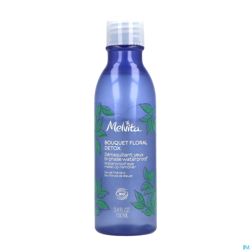 Melvita bouquet floral demaq. yeux bi-phase  100ml