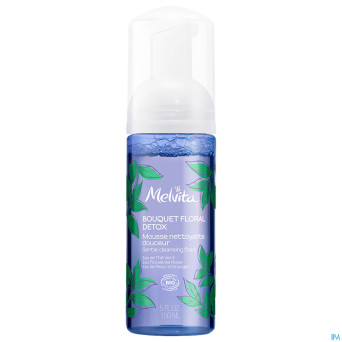 Melvita bouquet floral mousse nettoy. legere 155ml