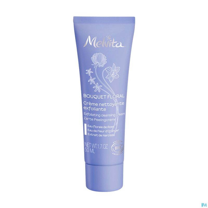 Melvita bouquet floral creme exfol. douceur   50ml