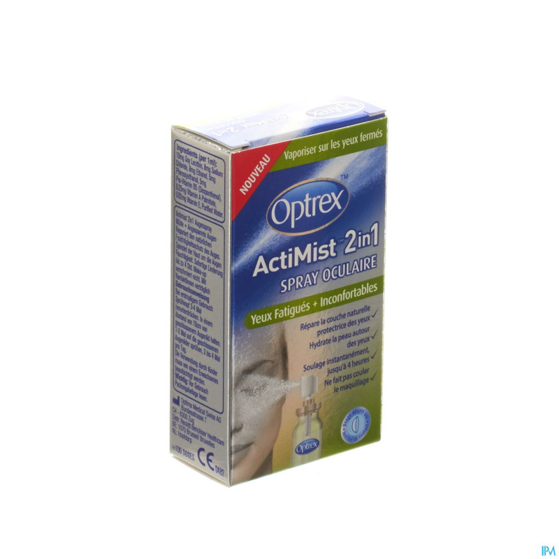 Optrex actimist spray ocul. yeux fat.-inconf. 10ml
