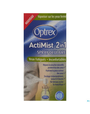 Optrex actimist spray ocul. yeux fat.-inconf. 10ml