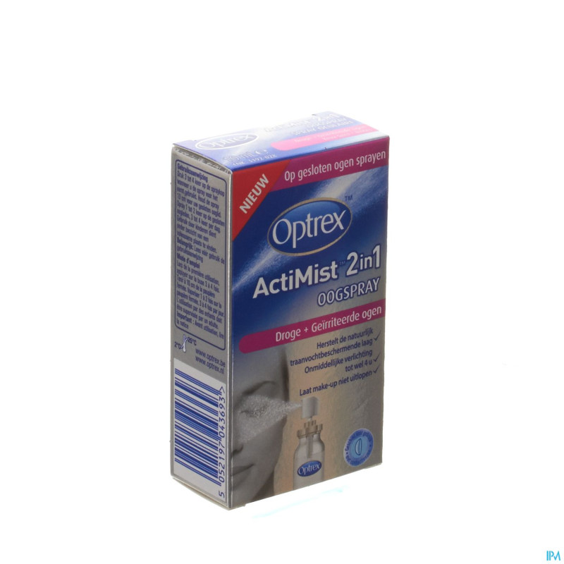 Optrex actimist spray ocul. yeux secs-irrites 10ml