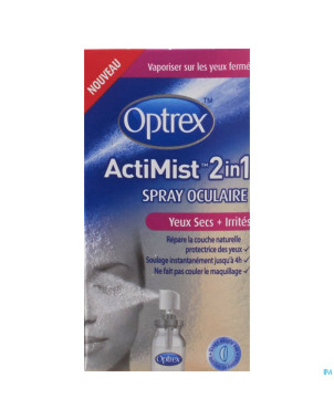 Optrex actimist spray ocul. yeux secs-irrites 10ml