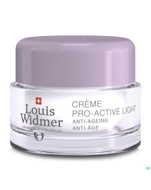 Widmer nuit creme pro-active light n/parf pot 50ml