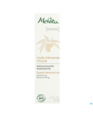 Melvita huile soin amande douce apaisante    50ml