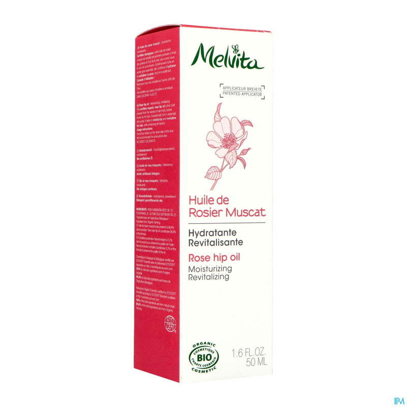 Melvita huile soin rosier muscat revitalis.   50ml