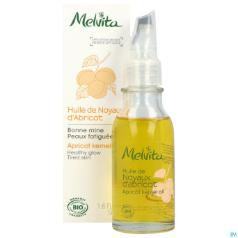 Melvita huile soin noyaux abricot coup eclat  50ml