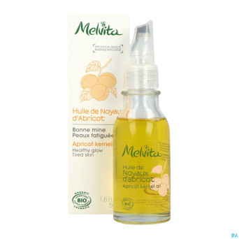 Melvita huile soin noyaux abricot coup eclat  50ml