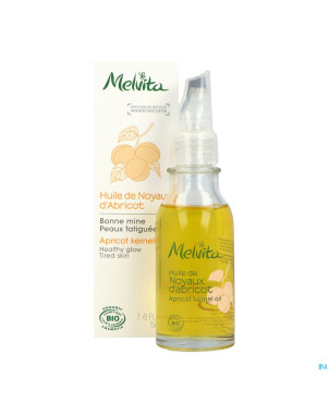 Melvita huile soin noyaux abricot coup eclat  50ml