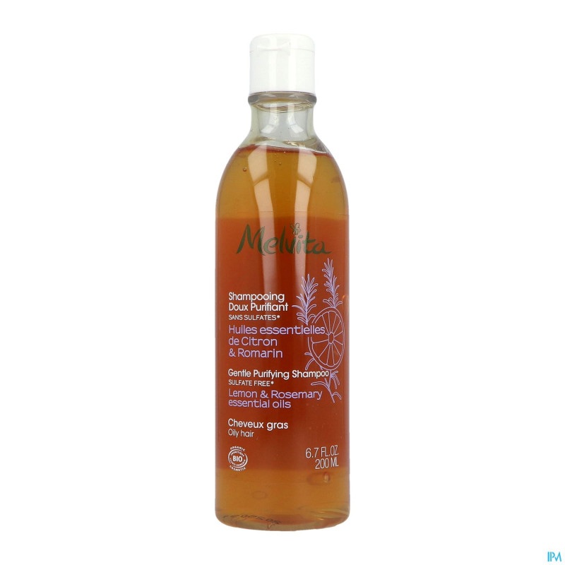 Melvita shampooing doux purifiant    200ml