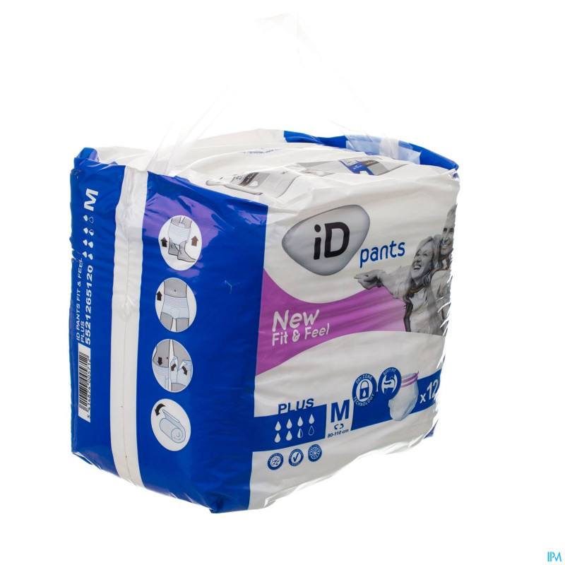 Id pants fit&feel plus m    12