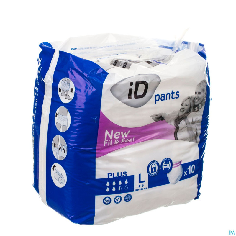 Id pants fit&feel plus l    10