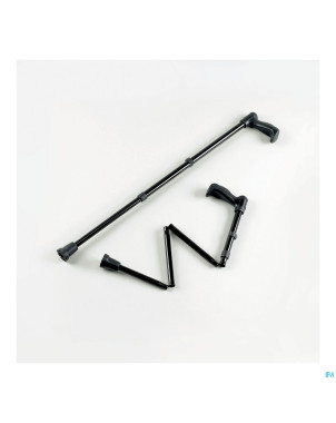 Canne a/choc regl.pliable noir 78,7-86,4cm   advys