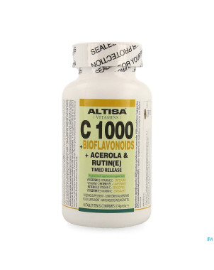 Altisa c 1000+bioflavonoid 350mg cplx tr  tabl  90