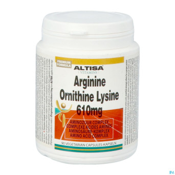 Altisa arginine ornithine lysine v-caps  90 151038