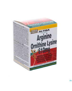 Altisa arginine ornithine lysine v-caps  90 151038