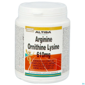 Altisa arginine ornithine lysine v-caps  90 151038