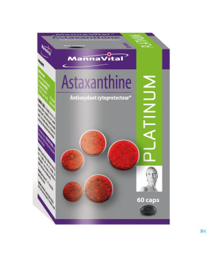 Mannavital astaxanthine platinum    caps 60
