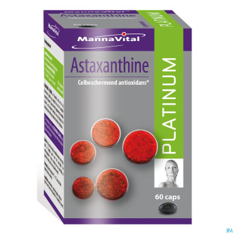 Mannavital astaxanthine platinum    caps 60
