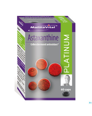 Mannavital astaxanthine platinum    caps 60