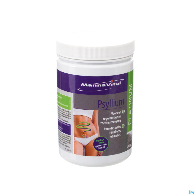 Mannavital psyllium platinum    pdr 300g