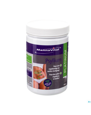 Mannavital psyllium platinum    pdr 300g