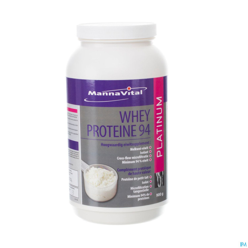 Mannavital whey proteine 94    pdr 900g