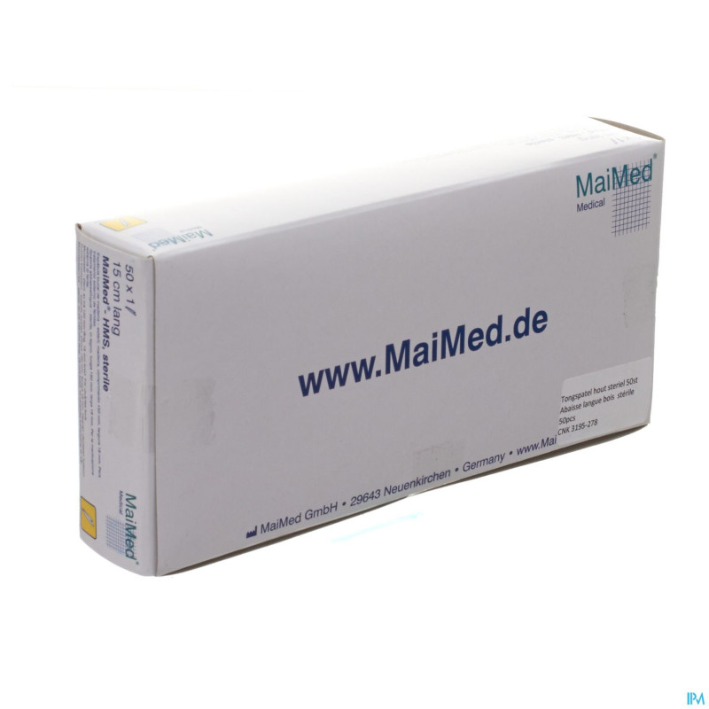 Abaisse langue bois sterile 50    cfr  3967205