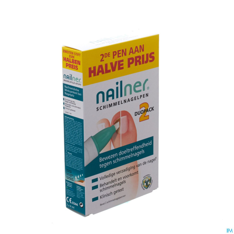 Nailner pen duopack    2x4ml