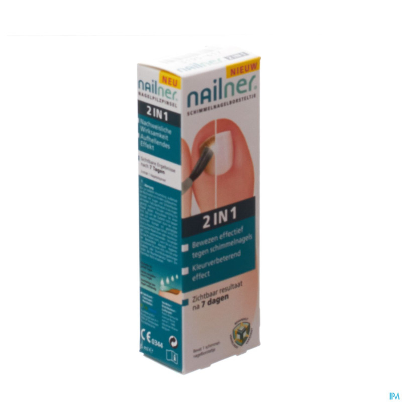 Nailner brush 2in1    5ml