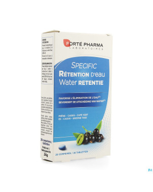Specific retention eau    comp 1x28