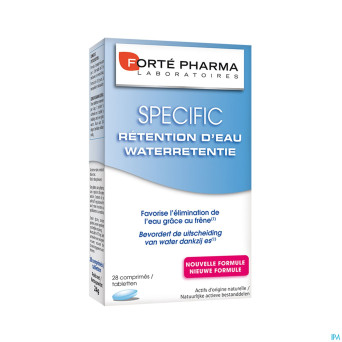 Specific retention eau    comp 1x28