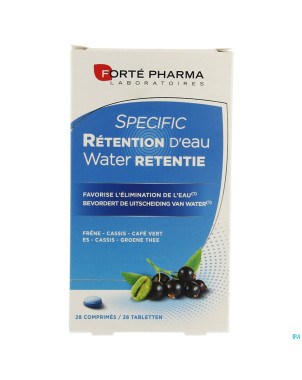 Specific retention eau    comp 1x28