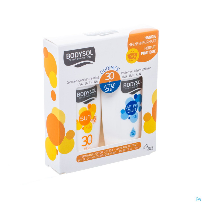 Bodysol summerkit adults nf  2x50ml