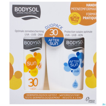 Bodysol summerkit adults nf  2x50ml