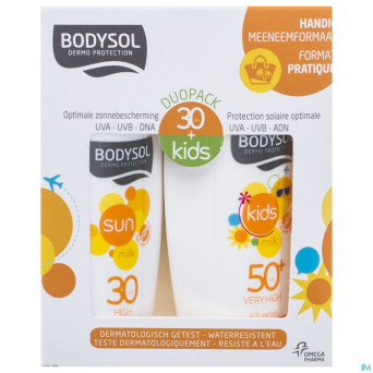 Bodysol summerkit family nf  2x50ml