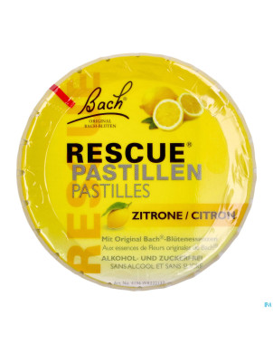 Bach rescue pastilles citron    50g