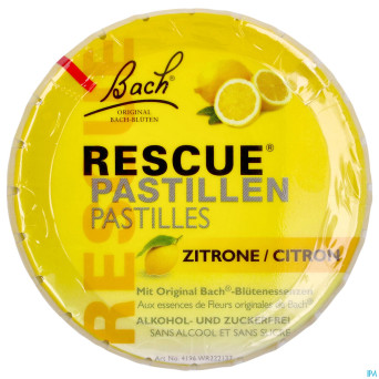 Bach rescue pastilles citron    50g