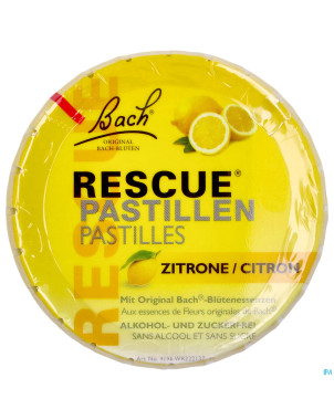 Bach rescue pastilles citron    50g