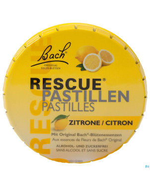 Bach rescue pastilles citron    50g