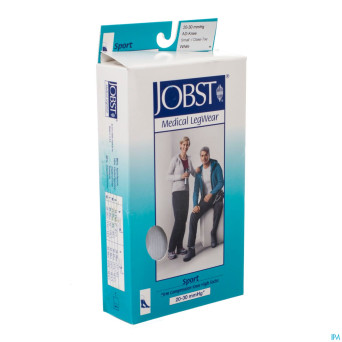 Jobst sport 20-30 ad white  s 7529020