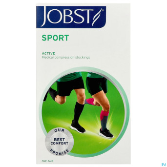 Jobst sport 20-30 ad white  s 7529020