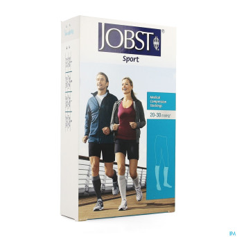 Jobst sport 20-30 ad white  l 7529022