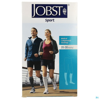 Jobst sport 20-30 ad white  l 7529022