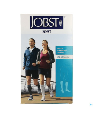 Jobst sport 20-30 ad white  l 7529022