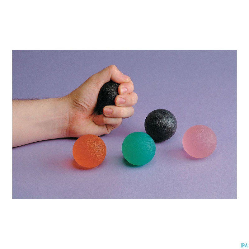 Balle exercice gel doigts-main ferme orange  advys